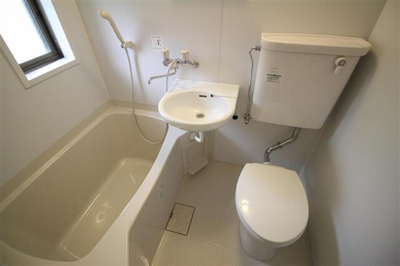 【洗面所】 | 清川ハイツ | ３点ユニット