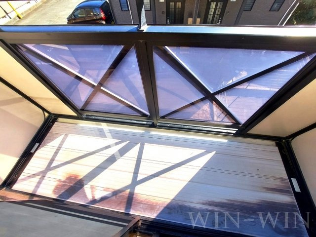 フローレス Cのバルコニー