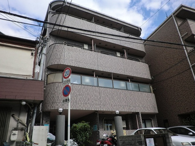 【外観】 | メゾンリュート | タイル貼りのきれいなマンションです