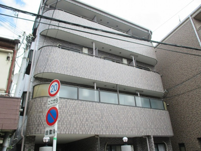 【外観】 | メゾンリュート | タイル貼りのきれいなマンションです