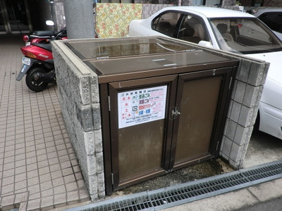 【その他共用部分】 | メゾンリュート | 敷地内ゴミ置き場です