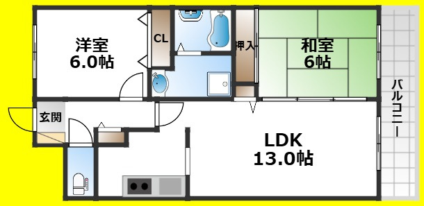 【間取り】 | サンライズフレア