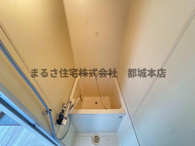 コーポ広原の浴室