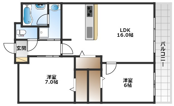 【間取り】 | カビサ千里中央