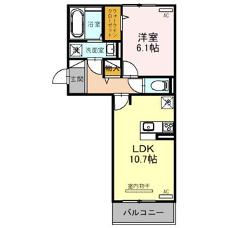 【間取り】 | ピア　シャルム