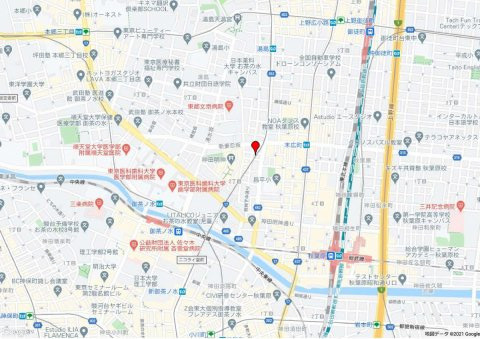 第2電波ビルの地図