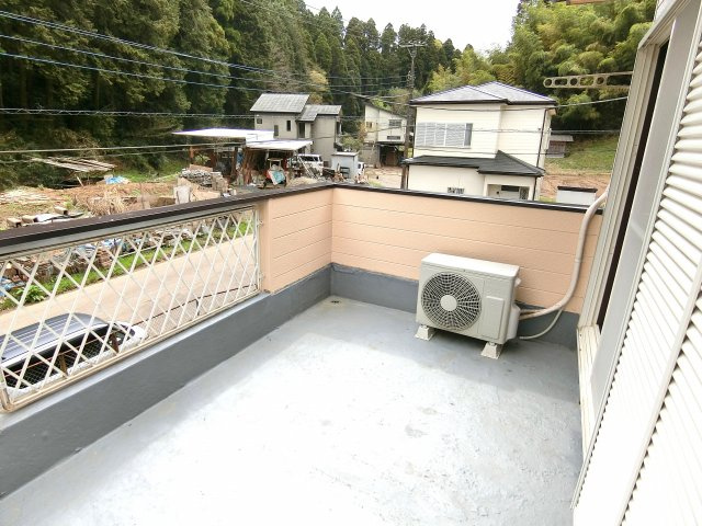 山武市戸田貸家のバルコニー