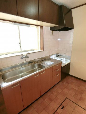 山武市戸田貸家のキッチン