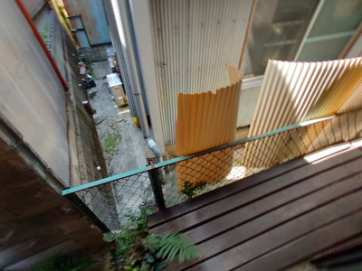 【バルコニー】 | 中野１丁目貸家