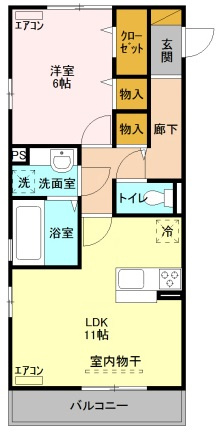 シャルム・エステートの間取り