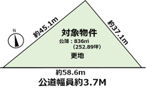 豊田市豊栄町12丁目土地の画像