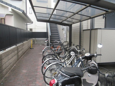 【その他共用部分】 | パルティールメゾン（弥刀賃貸） | 駐輪場です