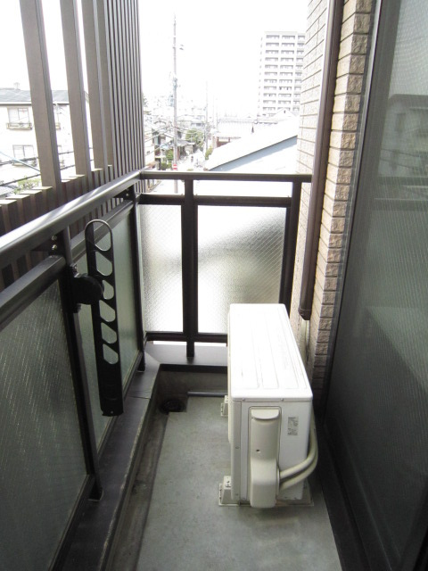 雅長岡京のバルコニー