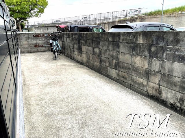 モダンアパートメント枚方三矢町のその他共用部分|敷地内駐輪スペース