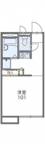 レオパレス川島の間取り|代表的な間取のため実際の間取とは異なる場合があります