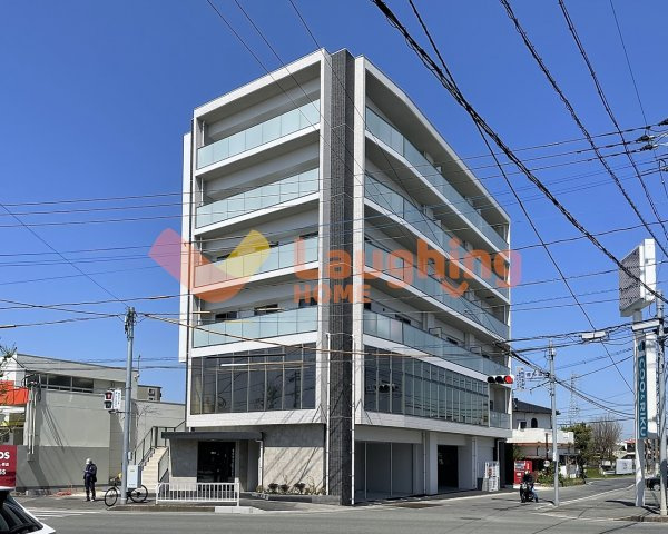 久留米市東櫛原町の賃貸マンションの外観|外観は落ち着いています