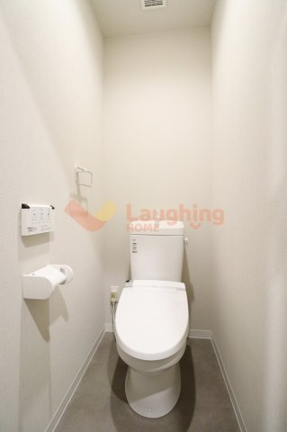 久留米市東櫛原町の賃貸マンションのトイレ|シンプルで使いやすいトイレです