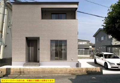 【外観パース】 | 針木東町建売①