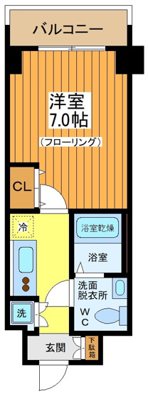 【間取り】 | リアルスウィート三軒茶屋