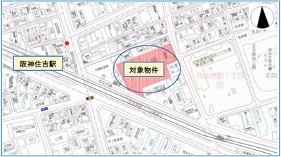 【地図】 | リアンレーヴ東灘住吉
