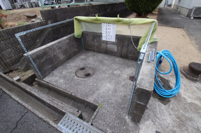 【その他共用部分】 | シャトードイワネE棟 | 敷地内ゴミ置き場