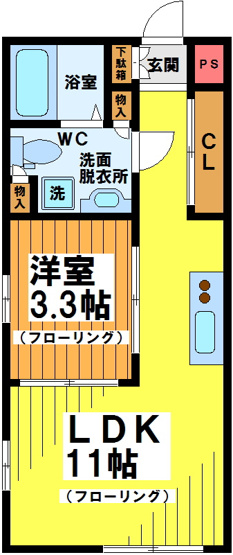 【間取り】 | LAPerlaSasazuka