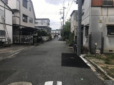 【前面道路含む現地写真】 | 鳴尾町２丁目土地