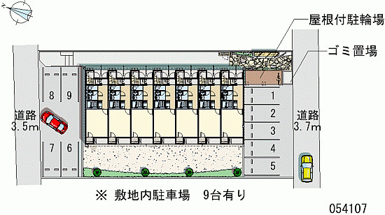 レオネクストハーモニー天王の駐車場|画像4