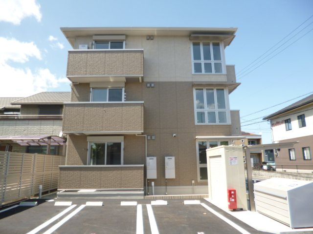 倉敷市大島のアパートの外観