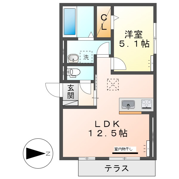 グレースの間取り