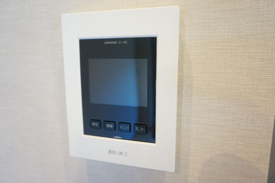 Garesidence 袖ケ浦 ZEN PAVILIONのセキュリティ|モニター付インターホン