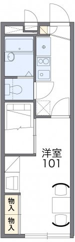 レオパレス両郷コートの間取り|代表的な間取のため実際の間取とは異なる場合があります