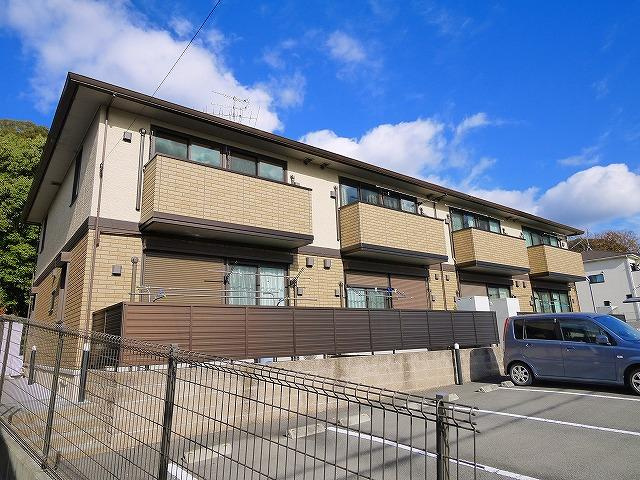 サンメゾンの外観|落ち着いた雰囲気の外観です