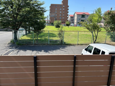 【展望】 | パルクシャルマン | 南側は公園になり住環境良好なお部屋です