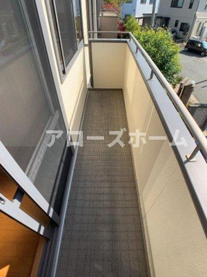 【バルコニー】 | 二星貸家 | 室内写真は改装前です。
写真は別棟イメージです。