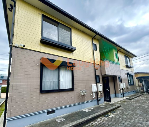 サンハイツAKIYAMAB棟の外観|外観もきれいです