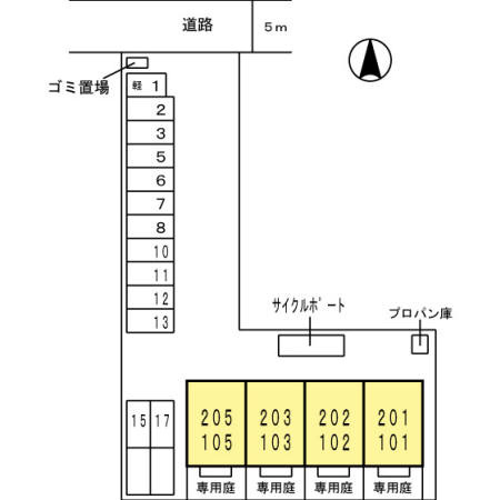 【区画図】 | フレンダ神前