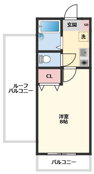 【間取り】 | メゾンサンルーツ | 間取り