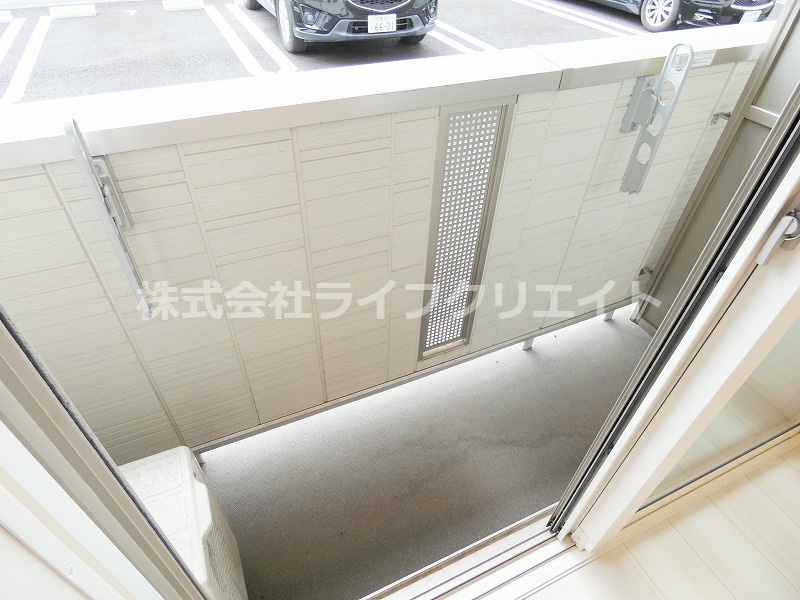 グレーヌメゾンのバルコニー