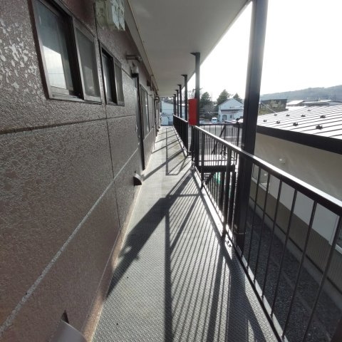 フジタコーポのエントランス