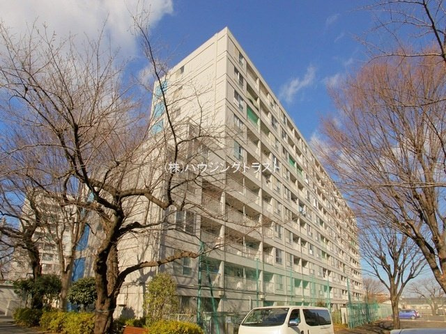 仲介手数料無料　所沢コーポラスD棟の外観