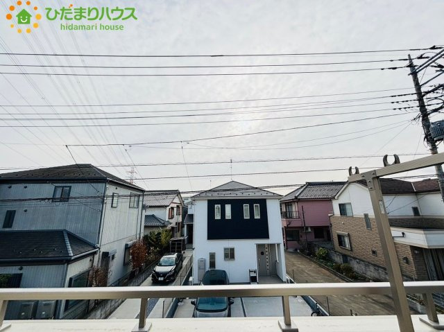 上尾市上尾村　Ⅰ期　新築一戸建て　01の展望|南側に面したバルコニー！
お洗濯物がよく乾きます！