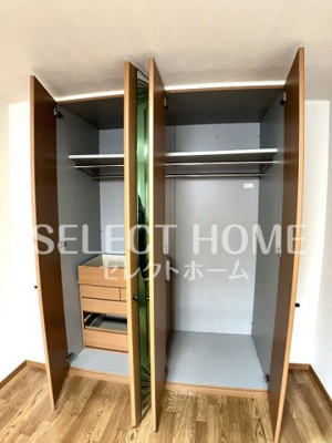 【収納】 | アメニティーＢ | 専用の収納スペースです