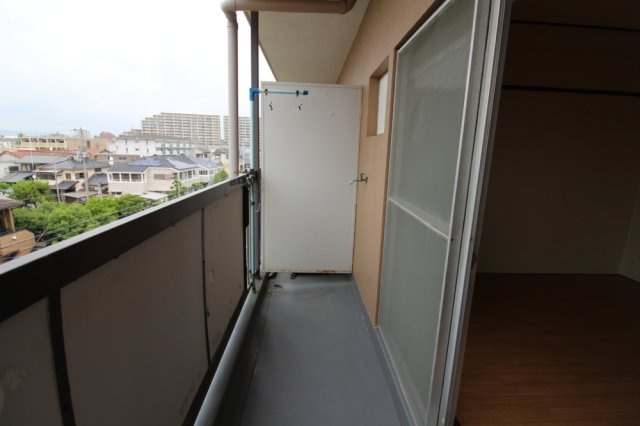 浜甲シーサイドマンションのバルコニー
