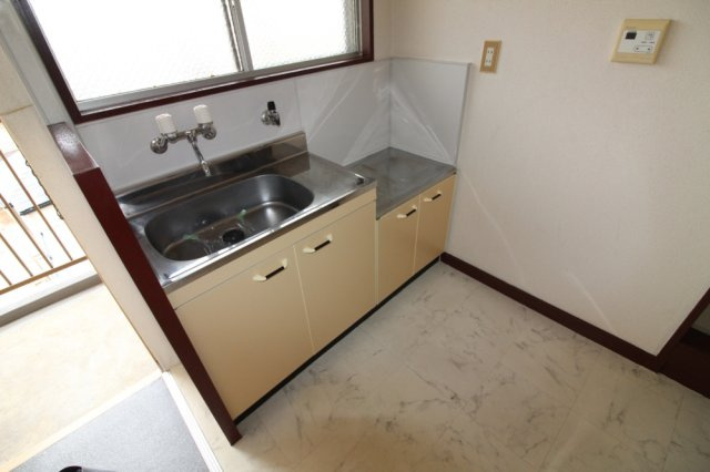 浜甲シーサイドマンションのキッチン|お料理しやすいキッチンです