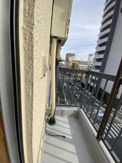 【バルコニー】 | 第一ヨコタマンション | 洗濯機置場