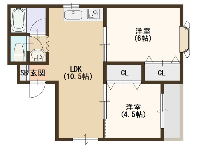 【間取り】 | プチポワァ
