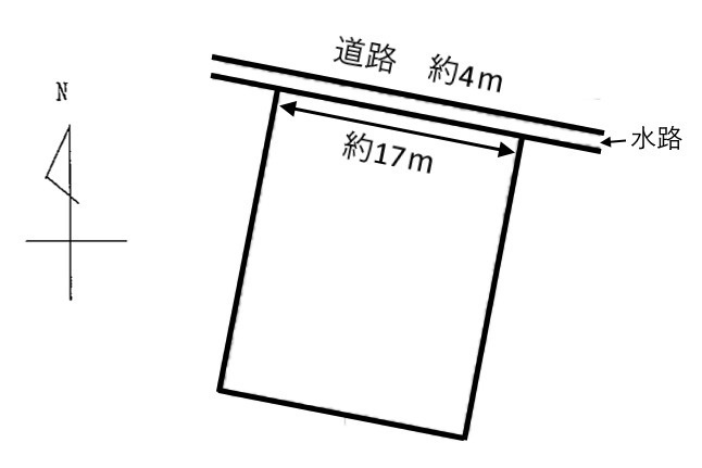 土地　長良福泉の土地図