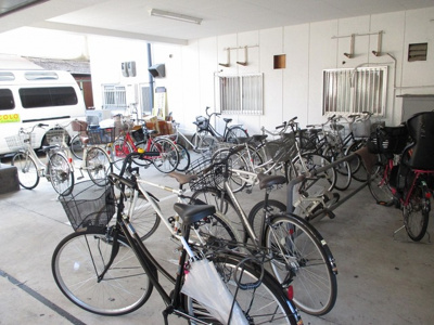 【その他共用部分】 | 第４エンシンハイツ | 駐輪場あります。