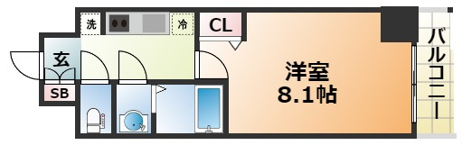 ララプレイスザ・神戸シルフの間取り